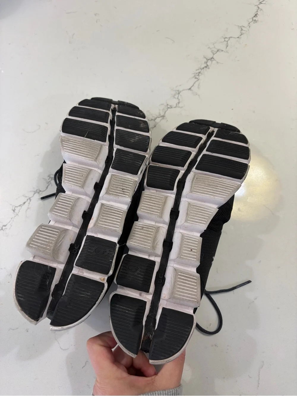 On Running Women’s Athletic Sneakers - Black, White